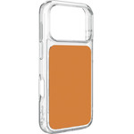 Puro Plate Mag Case For Iphone 17 Pro Compatible With Magsafe - Orange - (PUIPC17P63CLEARMORA)