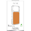 Puro Plate Mag Case For Iphone 17 Pro Compatible With Magsafe - Orange - (PUIPC17P63CLEARMORA)