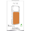 Puro Plate Mag Case For Iphone 17 Pro Max Compatible With Magsafe - Orange - (PUIPC17P69CLEARMORA)
