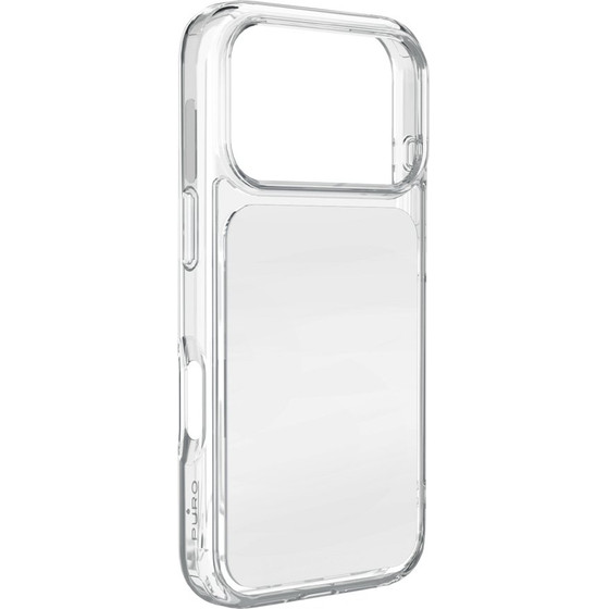 Puro Plate Mag Case For Iphone 17 Pro Max Compatible With Magsafe - White - (PUIPC17P69CLEARMWHI)