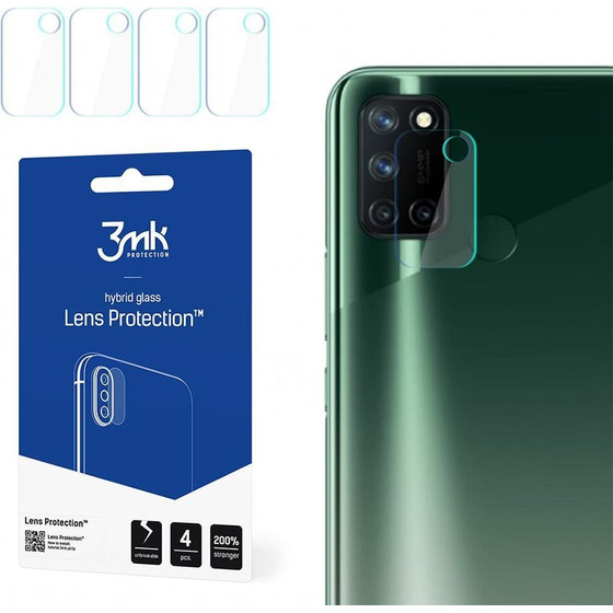 3MK Fg Camera Lens Flexible Glass Film Pr�tector 7H (4��) Realme 7i