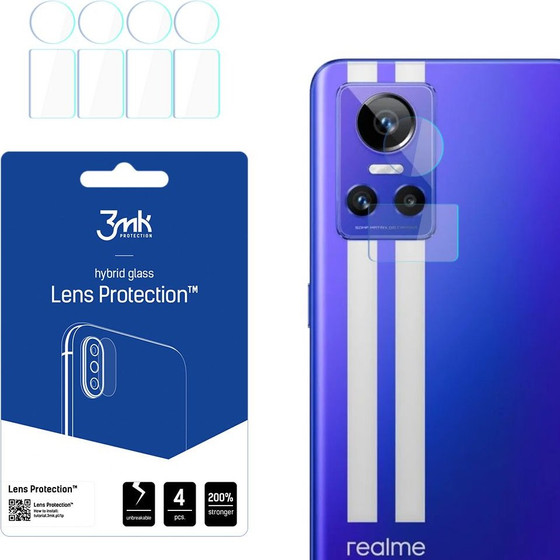 3MK Fg Camera Lens Flexible Glass Film Pr�tector 7H (4��) Realme Gt Neo 3 5G
