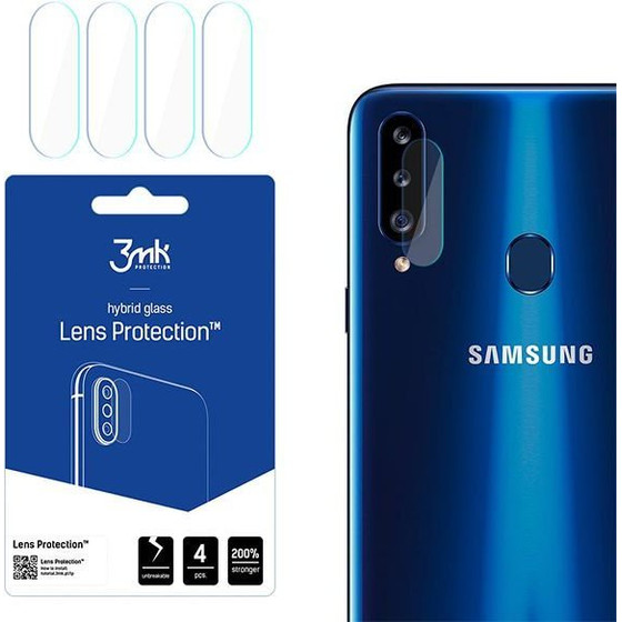 3MK Fg Camera Lens Flexible Glass Film Pr�tector 7H Samsung (4��) Galaxy A20s