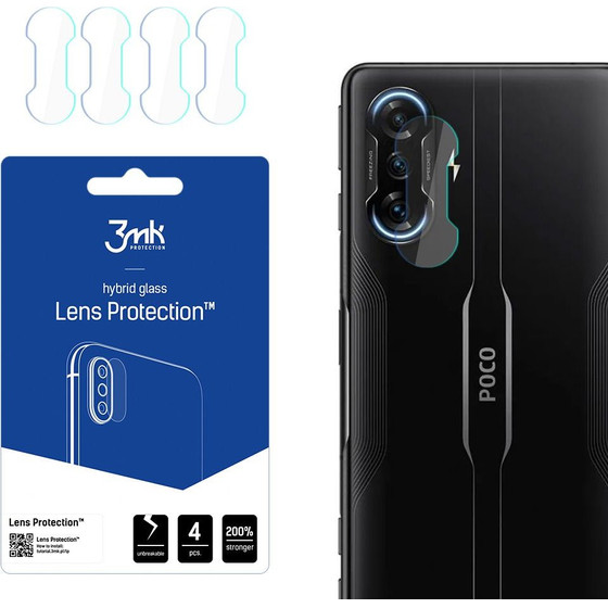 3MK Fg Camera Lens Flexible Glass Film Pr�tector 7H Xiaomi (4��) Poco F3 Gt 5G