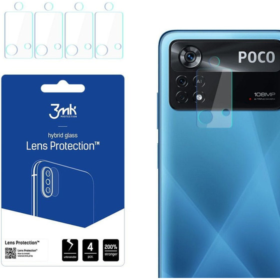 3MK Fg Camera Lens Flexible Glass Film Pr�tector 7H Xiaomi (4��) Poco X4 Pro 5G