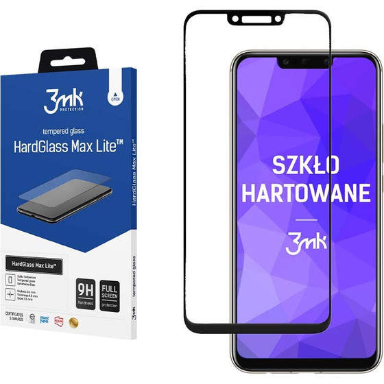 3MK Hardglass Max Lite Full Screen Huawei Mate 20 Lite �����