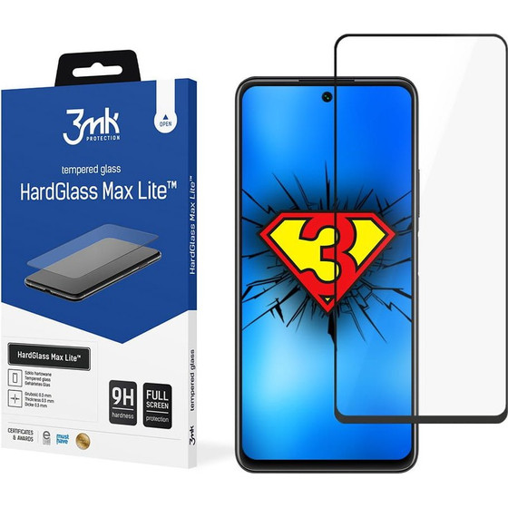 3MK Hardglass Max Lite Full Screen Huawei P Smart 2021 �����