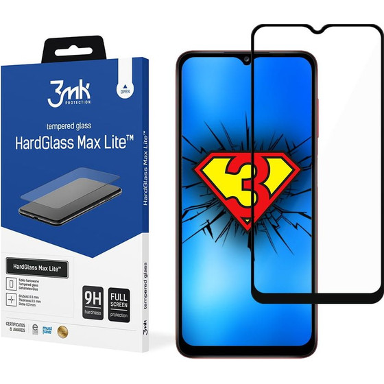 3MK Hardglass Max Lite Full Screen Samsung Galaxy A02s �����