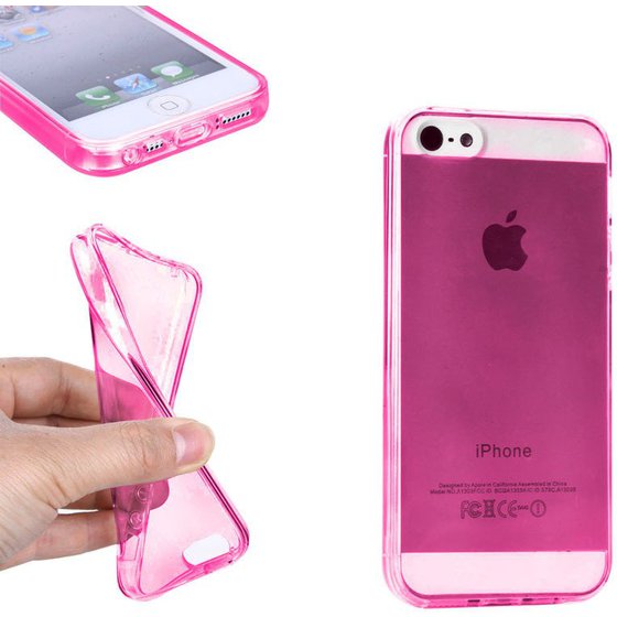 ���� SAMSUNG GALAXY A5 A500 SLIMCOLOR TPU FUCHSIA VOLTE-TEL