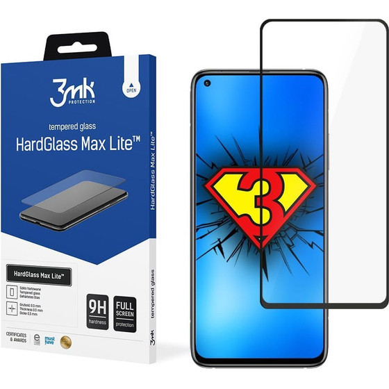 3MK Hardglass Max Lite Full Screen Xiaomi Mi 10T Lite �����