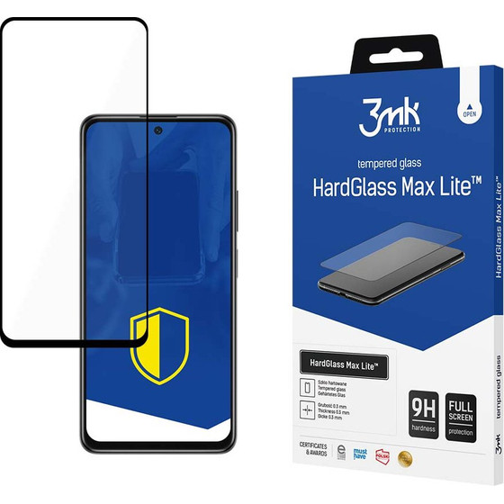 3MK Hardglass Max Lite Full Screen Xiaomi Poco M4 Pro 4G �����
