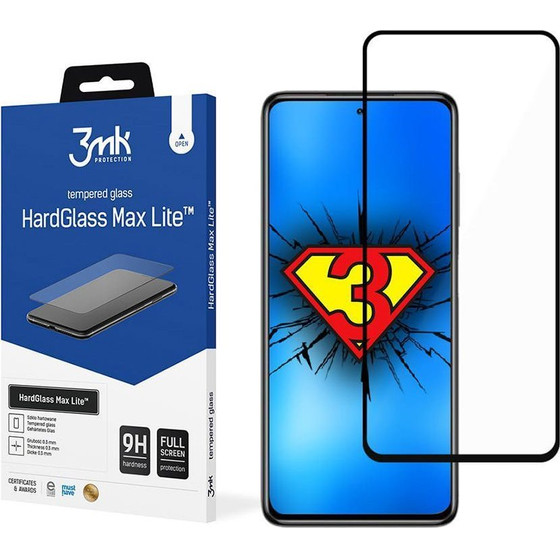 3MK Hardglass Max Lite Full Screen Xiaomi Poco X3 Gt �����