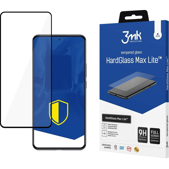3MK Hardglass Max Lite Full Screen Xiaomi Xiaomi 12T / Xiaomi 12T Pro �����