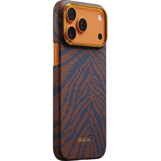Pitaka Edge Case Breath Of Veins, Burning Orange - Iphone 17 Pro Max - (BV1701PM)
