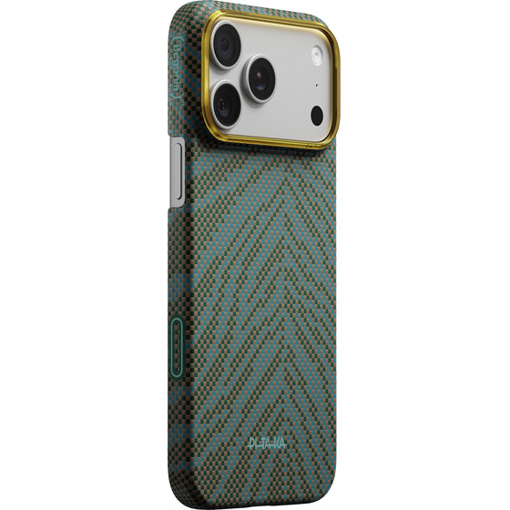 Pitaka Edge Case Breath Of Veins, Dive Green - Iphone 17 Pro Max - (BV1703PM)