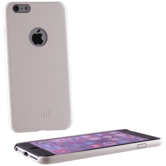 ���� IPHONE 6S/6 5.5 FACEPLATE ULTRA THIN LEATHER WHITE IDOL1991