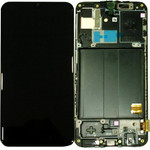 Samsung Lcd SM-A405F A40 GH82-19674A Black Original Refurbish - (LCDSAMA40-RF)