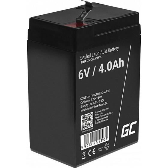 Green Cell USV-Akku Sealed Lead Acid 4Ah - (AGM15)