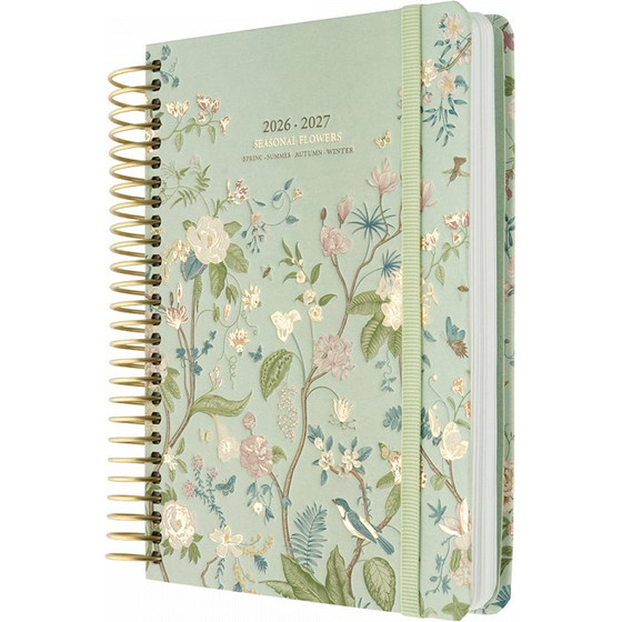 Erik Premium ���������� �������� ���������� 2026/2027 12���� ������ 18�21,5�� Muse Seasonal Flowers By Kokonote