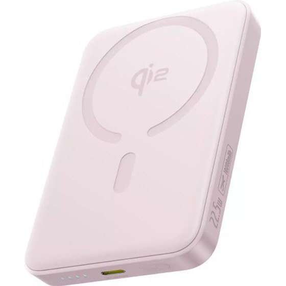 Baseus Powerbank Enerfill FM12, 10000mAh, 22.5W, Pd + FQI, Pink - (E0028502)