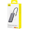 Baseus USB-C Hub UltraJoy, 3 x USB-A 3.0 - 1 x USB-C - 1 x Hdmi - 1 x Sd - 1 x microSD, Grey - (B00052803811-03)