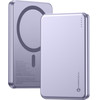 FORCELL Powerbank Compatible With Magsafe F-Energy Slim F5K9 QC4.0 PD3.0 15W 5000 Mah purple