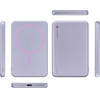 FORCELL Powerbank Compatible With Magsafe F-Energy Slim F5K9 QC4.0 PD3.0 15W 5000 Mah purple