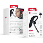 FORCELL Wireless Mono Headset (ENC, Multipoint, Bt 6.0 + EDR, 170mah) Orion Plus black