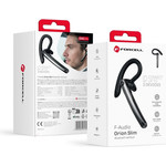 FORCELL Wireless Mono Headset (ENC, Multipoint, Bt 6.0 + EDR, 90mah) Orion Slim black