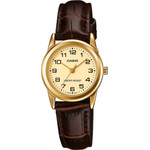 Casio LTP-V001GL-9B WOMEN'S Watch (zd588b) + Box - (LTP-V001GL-9BUDF)