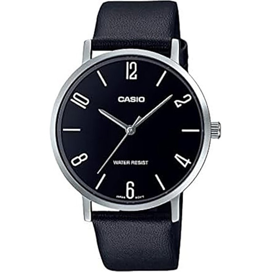 Casio MEN'S Watch + Box (zd165k) - (MTP-VT01L-1B2)