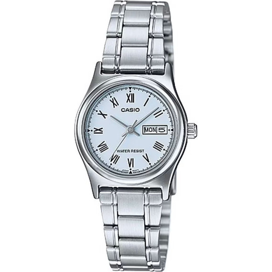 Casio WOMEN'S Watch (zd587j) + Box - (LTP-V006D-2B)