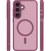 TFO Mag Matt Case For Samsung Galaxy S26 Maroon Camera protection