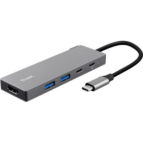 Trust Dalyx 5-IN-1 -  2 C - 2 Usb - 1 Hdmi - (26062)