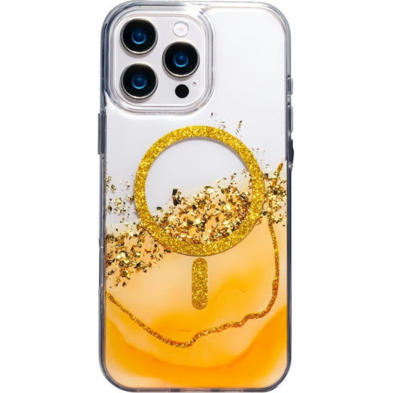 Case Karat Magsafe Apple Iphone 15 Pro Max /Amber marble/ OEM