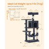 FEANDREA Cat Tower Medium, Height 112 cm, Up To 4 Cats, ������ ���� - (PCT261G01V1)