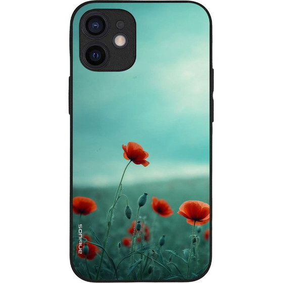Sonique ���� Sunset in Eden Series ��� Apple iPhone 12 mini Scarlet Poppy