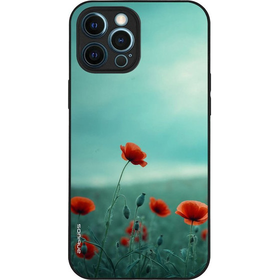 Sonique ���� Sunset in Eden Series ��� Apple iPhone 12 Pro Max Scarlet Poppy
