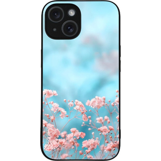 Sonique ���� Sunset in Eden Series ��� Apple iPhone 15 Baby's Breath