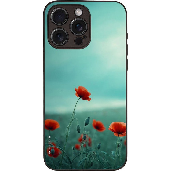 Sonique ���� Sunset in Eden Series ��� Apple iPhone 15 Pro Max Scarlet Poppy