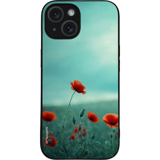 Sonique ���� Sunset in Eden Series ��� Apple iPhone 15 Scarlet Poppy