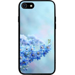 Sonique ���� Sunset in Eden Series ��� Apple iPhone 7 / iPhone 8 / iPhone SE 2020 / iPhone SE 2022 Blue Delphia