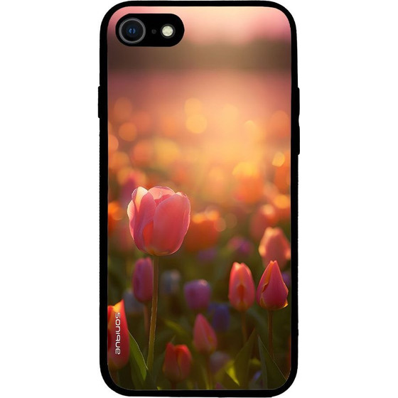Sonique ���� Sunset in Eden Series ��� Apple iPhone 7 / iPhone 8 / iPhone SE 2020 / iPhone SE 2022 Tulip Velvet