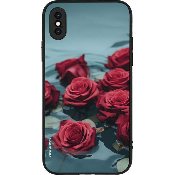 Sonique ���� Sunset in Eden Series ��� Apple iPhone X / iPhone XS Midnight Rose