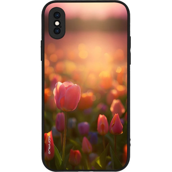 Sonique ���� Sunset in Eden Series ��� Apple iPhone X / iPhone XS Tulip Velvet