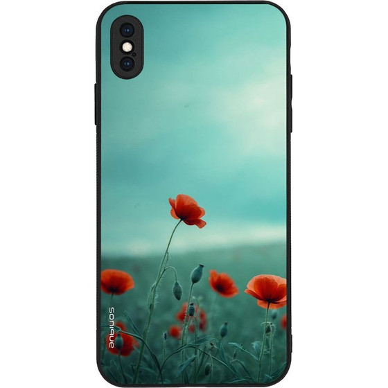 Sonique ���� Sunset in Eden Series ��� Apple iPhone XS MAX Scarlet Poppy