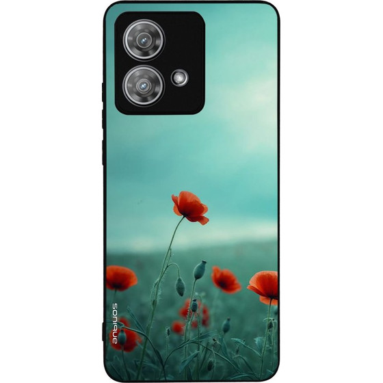 Sonique ���� Sunset in Eden Series ��� Motorola Edge 40 Neo 5G Scarlet Poppy