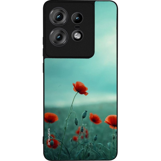 Sonique ���� Sunset in Eden Series ��� Motorola Edge 50 Pro 5G Scarlet Poppy