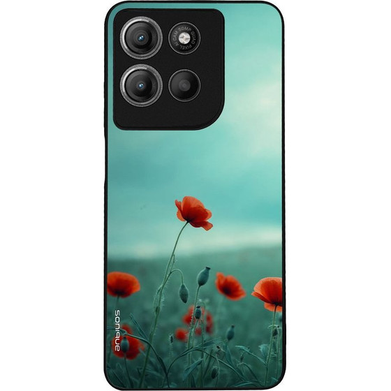 Sonique ���� Sunset In Eden Series ��� Motorola Moto G15 4G / Moto G15 Power Scarlet Poppy