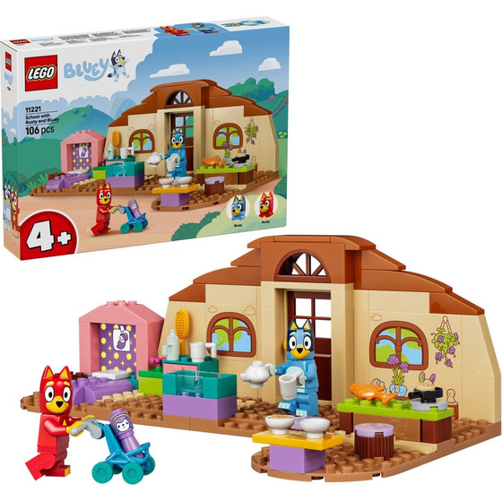 Lego Bluey: School With Rusty And Bluey (11221)